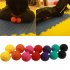 Convex Silicone Massage Ball Yoga Roller Body Massager Back Trigger Pain Reliever black