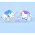 Cool Kaleidoscope Concert Glass Faceted Mosaic Glasses Show Party Glasses