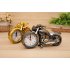 Cool Motorcycle Shape Alarm Clock Home Tabletop Decoration PF168D  local gold single color 