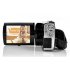 Cool Solar Powered Digital Camcorder  featuring fold out Dual Solar Charging Panels and a High Spec 16MP  720x480 Resolution all in a Compact and Modern Design 