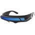 Cool Sunglasses with Narrow frame Cyclops Shield Party Mirror Mono Lens polaroid glasses