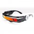 Cool Sunglasses with Narrow frame Cyclops Shield Party Mirror Mono Lens polaroid glasses