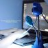 Cool new tech gadget  a USB Webcam with Fan   Microphone   LED Light   This stylish webcam with mic and is no doubt one of the best computer accessories to come