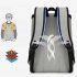 Cooler Cooling Backpack Insulated Leak Proof For Outdoor Camping  Picnic  Beach  Lightweight Lunch Tote Bag With Organized Storage Side Mesh Pockets grey