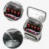 Cooler Cooling Backpack Insulated Leak Proof For Outdoor Camping  Picnic  Beach  Lightweight Lunch Tote Bag With Organized Storage Side Mesh Pockets Gray and or