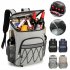 Cooler Cooling Backpack Insulated Leak Proof For Outdoor Camping  Picnic  Beach  Lightweight Lunch Tote Bag With Organized Storage Side Mesh Pockets blue