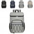 Cooler Cooling Backpack Insulated Leak Proof For Outdoor Camping  Picnic  Beach  Lightweight Lunch Tote Bag With Organized Storage Side Mesh Pockets blue