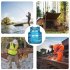 Cooling Ice Vest Summer Outdoor Activities Cooling Ice Vest With 8 Ice Bags For Men Women Hot Summer Outdoor Working blue