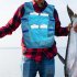 Cooling Ice Vest Summer Outdoor Activities Cooling Ice Vest With 8 Ice Bags For Men Women Hot Summer Outdoor Working blue
