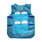 Cooling Ice Vest Summer Outdoor Activities Cooling Ice Vest With 8 Ice Bags For Men Women Hot Summer Outdoor Working blue