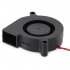 Cooling Turbo Fan 5015  12V 24V 2 pin Black Plastic Fan for or DC Cooler Extrude for Brushless 3D Printer 12v