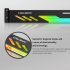 Coolmoon Gt8 Graphics Card Bracket 5v Argb Synchronous Horizontal Chassis Decor Gpu Support Vga Holder black