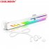 Coolmoon Gt8 Graphics Card Bracket 5v Argb Synchronous Horizontal Chassis Decor Gpu Support Vga Holder White