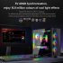 Coolmoon Gt8 Graphics Card Bracket 5v Argb Synchronous Horizontal Chassis Decor Gpu Support Vga Holder White