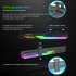 Coolmoon Gt8 Graphics Card Bracket 5v Argb Synchronous Horizontal Chassis Decor Gpu Support Vga Holder White