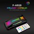 Coolmoon P argb Controller 4 pin Pwm 5v 3pin Smart RGB Remote Controller Chassis Fan Hub Pc Case Cooling Fan White