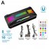 Coolmoon P argb Controller 4 pin Pwm 5v 3pin Smart RGB Remote Controller Chassis Fan Hub Pc Case Cooling Fan black