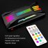 Coolmoon P argb Controller 4 pin Pwm 5v 3pin Smart RGB Remote Controller Chassis Fan Hub Pc Case Cooling Fan White