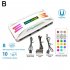 Coolmoon P argb Controller 4 pin Pwm 5v 3pin Smart RGB Remote Controller Chassis Fan Hub Pc Case Cooling Fan White