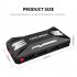 Coolmoon P argb Controller 4 pin Pwm 5v 3pin Smart RGB Remote Controller Chassis Fan Hub Pc Case Cooling Fan black