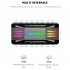 Coolmoon P argb Controller 4 pin Pwm 5v 3pin Smart RGB Remote Controller Chassis Fan Hub Pc Case Cooling Fan White