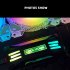 Coolmoon P argb Controller 4 pin Pwm 5v 3pin Smart RGB Remote Controller Chassis Fan Hub Pc Case Cooling Fan White