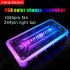 Coolmoon RGB Remote Controller Dc12v 5a Led Smart Fan Controller With 10pcs 6 pin Fan Ports 2pcs 4 pin Light Bar Ports black