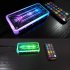 Coolmoon RGB Remote Controller Dc12v 5a Led Smart Fan Controller With 10pcs 6 pin Fan Ports 2pcs 4 pin Light Bar Ports black