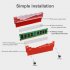 Coolmoon Ra 2 Ram Cooler High Efficiency 5v Argb Memory Module Heat Sink Light Effect Desktop Computer Memory Cooler White
