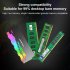 Coolmoon Ra 2 Ram Cooler High Efficiency 5v Argb Memory Module Heat Sink Light Effect Desktop Computer Memory Cooler White
