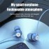 Copper Driver Hifi Sports Headphones In ear Type c Wire controlled Earphones Bass Music Headset for MP3 Phone black