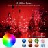 Copper Wire String Lights for Christmas Tree Decor App Remote Control USB Lighting String