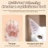 Cordless Dog Paw Trimmer For Grooming  Electric Grooming Clippers With LED Light  Smart Display Screen  Waterproof Small Pet Hair Trimmer For Dogs Cats White St