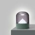 Cordless Glass Night Light Snow Mountain USB Rechargeable RGB 6 color Dimming Timing Breathing Sleep Lamp Bedside Lamp Decor For Home Bedroom Living Room Coffee