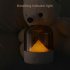 Cordless Glass Night Light Snow Mountain USB Rechargeable RGB 6 color Dimming Timing Breathing Sleep Lamp Bedside Lamp Decor For Home Bedroom Living Room Coffee