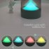 Cordless Glass Night Light Snow Mountain USB Rechargeable RGB 6 color Dimming Timing Breathing Sleep Lamp Bedside Lamp Decor For Home Bedroom Living Room Coffee