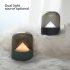 Cordless Glass Night Light Snow Mountain USB Rechargeable RGB 6 color Dimming Timing Breathing Sleep Lamp Bedside Lamp Decor For Home Bedroom Living Room Coffee