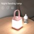 Cordless Table Lamp Rechargeable LED Desk Lamp 3 Colors Stepless Dimming Button Switch Control Portable LED Table Lamp For Bedroom Couple Dinner Desk Terrace Wh
