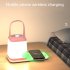 Cordless Table Lamp Rechargeable LED Desk Lamp 3 Colors Stepless Dimming Button Switch Control Portable LED Table Lamp For Bedroom Couple Dinner Desk Terrace Wh