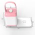 Cordless Table Lamp Rechargeable LED Desk Lamp 3 Colors Stepless Dimming Button Switch Control Portable LED Table Lamp For Bedroom Couple Dinner Desk Terrace Wh