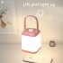 Cordless Table Lamp Rechargeable LED Desk Lamp 3 Colors Stepless Dimming Button Switch Control Portable LED Table Lamp For Bedroom Couple Dinner Desk Terrace Wh