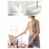 Cordless Table Lamp Night Table Lamp With USB Charging Interface Metal Hose Built in Rechargeable Battery Button Switch Desk Lamp For Bedroom Living Room coral 