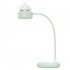 Cordless Table Lamp Night Table Lamp With USB Charging Interface Metal Hose Built in Rechargeable Battery Button Switch Desk Lamp For Bedroom Living Room Mint G