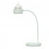 Cordless Table Lamp Night Table Lamp With USB Charging Interface Metal Hose Built in Rechargeable Battery Button Switch Desk Lamp For Bedroom Living Room Mint G