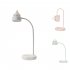 Cordless Table Lamp Night Table Lamp With USB Charging Interface Metal Hose Built in Rechargeable Battery Button Switch Desk Lamp For Bedroom Living Room Mint G