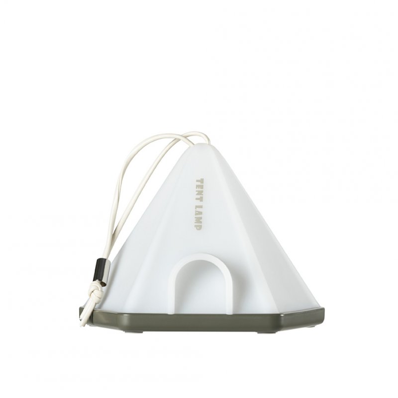 Cordless Tent Night Light Portable Rechargeable 3-level Brightness Adjustable Night Lamp For Outdoor Camping Hiking green