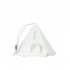 Cordless Tent Night Light Portable Rechargeable 3 level Brightness Adjustable Night Lamp For Outdoor Camping Hiking White