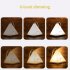 Cordless Tent Night Light Portable Rechargeable 3 level Brightness Adjustable Night Lamp For Outdoor Camping Hiking Khaki