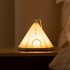 Cordless Tent Night Light Portable Rechargeable 3 level Brightness Adjustable Night Lamp For Outdoor Camping Hiking Khaki