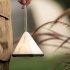 Cordless Tent Night Light Portable Rechargeable 3 level Brightness Adjustable Night Lamp For Outdoor Camping Hiking Khaki
